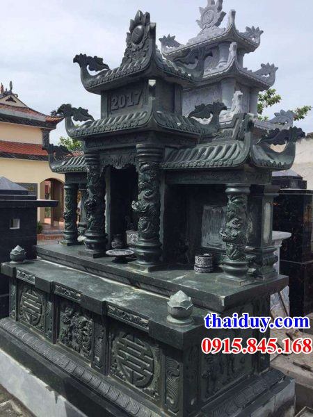 48 lăng mộ hai mái bằng đá xanh rêu thiết kế hiện đại cất tro cốt tại Nghệ An