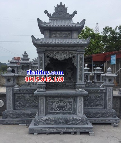 53 lăng mộ hai mái bằng đá để hũ tro cốt tại Tây Ninh