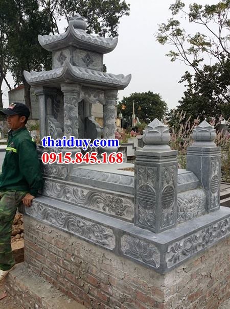 53 lăng mộ hai mái bằng đá tự nhiên nguyên khối để hũ tro cốt tại Tây Ninh