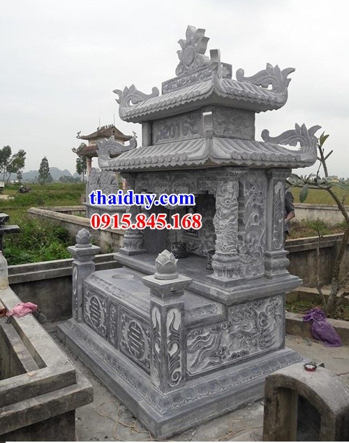 Bán báo giá 43 lăng mộ hai mái bằng đá tại Lào Cai