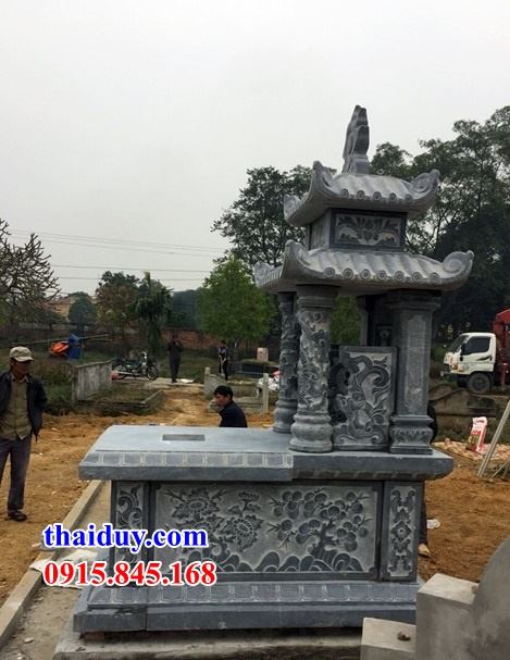 Bán báo giá 43 lăng mộ hai mái hai đao bằng đá chạm khắc hoa văn tại Lào Cai