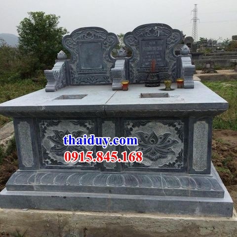 Bán báo giá lăng mộ đôi bằng đá mỹ nghệ chạm khắc tinh xảo tại Bình Phước