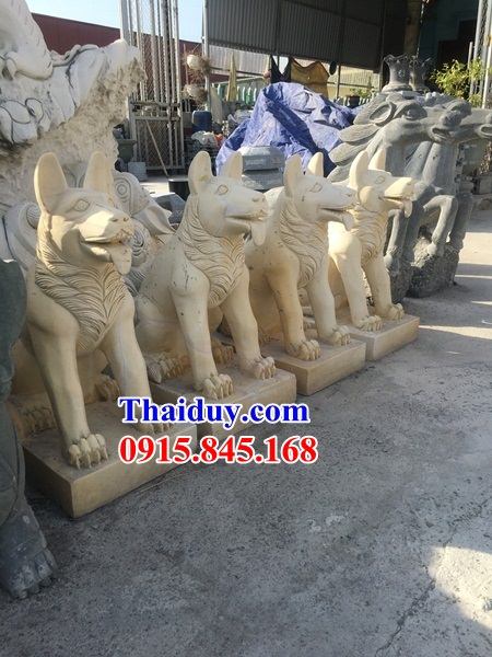 Hình ảnh chó cảnh bằng đá vàng tự nhiên cao cấp đẹp nhất hiện nay tại Bình Thuận
