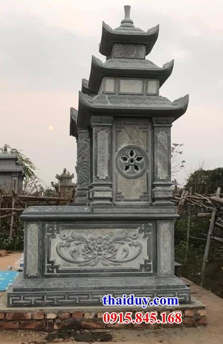Làm 38 lăng mộ ba đao ba mái bằng đá tự nhiên Thanh Hóa tại Đắk Lắk