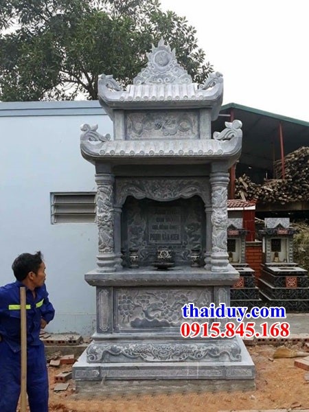 Lắp đặt 39 lăng mộ hai má thờ chung gia đình dòng họ bằng đá Ninh Bình bán chạy nhất tại Hậu Giang