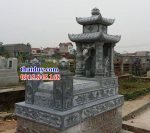 Lắp đặt 39 lăng mộ hai mái bằng đá Ninh Bình tại Hậu Giang