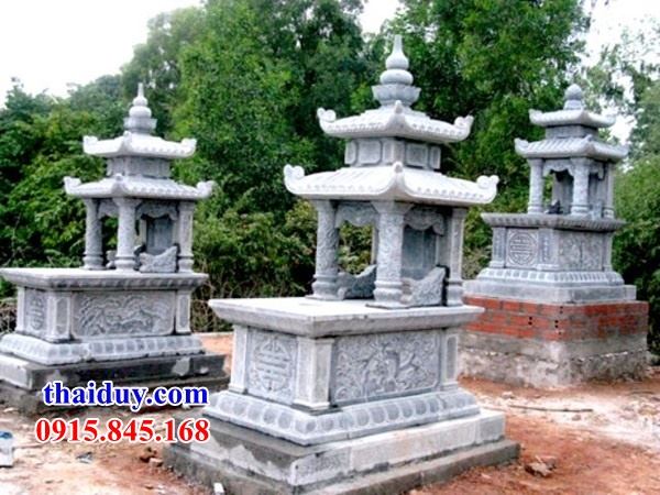 Lắp đặt 45 lăng mộ hai mái bằng đá đẹp nhất tại Hà Giang