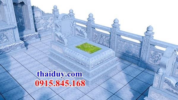 Mẫu 5Thiết kế lăng mộ đá cao cấp không mái đẹp tại Kiên Giang