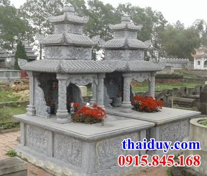 Mẫu lăng mộ 3 mái ba đao bằng đá kích thước lớn bán chạy nhất TP Hồ Chí Minh