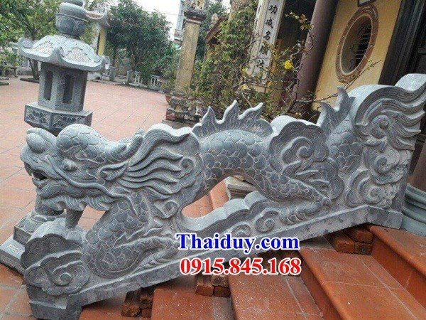 Mẫu rồng đá bậc thềm đơn giản đẹp tại Tiền Giang
