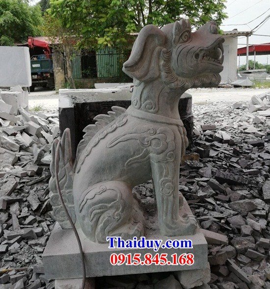 Mẫu thiết kế nghê đá mỹ nghệ cao cấp chuẩn phong thủy đẹp tại Bắc Ninh