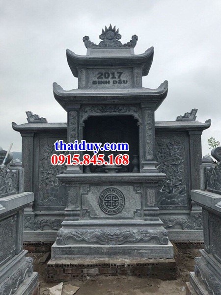 Thi công 37 lăng mộ hai đao bằng đá tại Bắc Giang