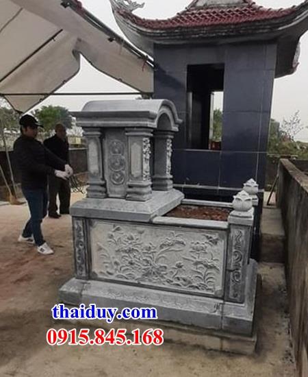 Top 5 lăng mộ tam cấp đá mỹ nghệ một mái cao cấp chạm khắc hoa văn tinh xảo tại Phú Yên
