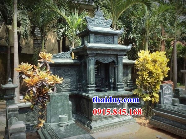 Top 52 lăng mộ hai đao thờ chung gia đình dòng họ bằng đá xanh rêu bán chạy tại Bạc Liêu