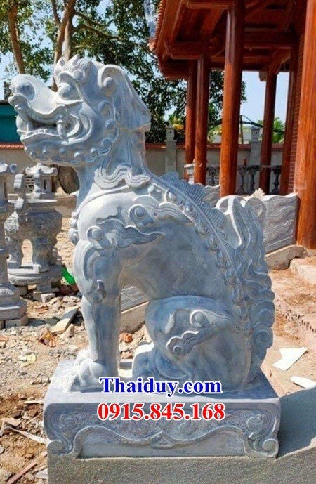 15 hình ảnh nghê phong thủy bằng đá xanh cao cấp điêu khắc đẹp tại Thái Bình