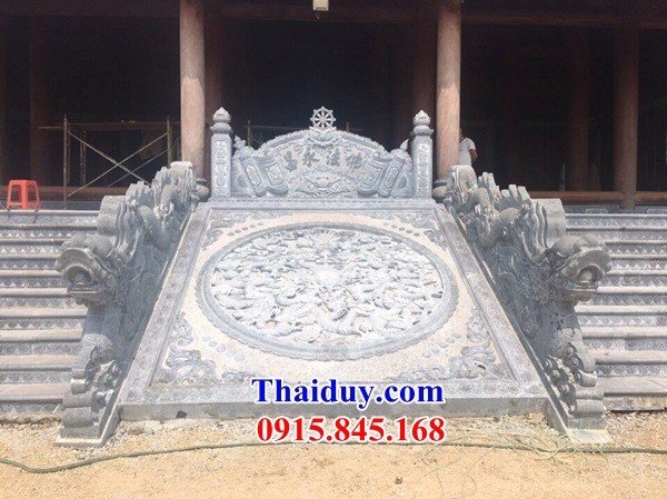 17 mẫu rồng chiếu rồng bằng đá xanh cao cấp chạm khắc đẹp tại Thanh Hoá