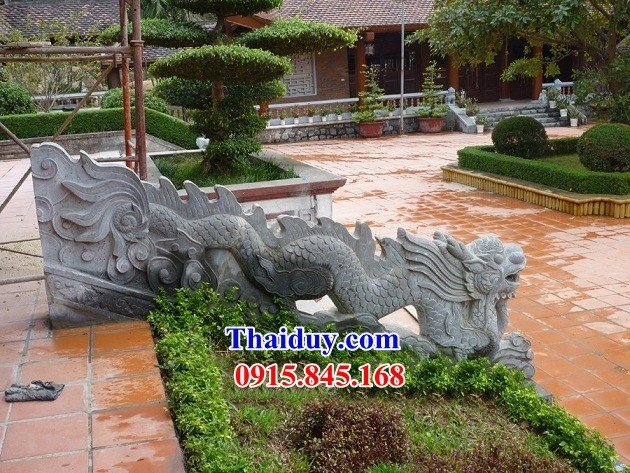 25 mẫu rồng đá đền chùa nhà thờ họ đẹp tại Đà Nẵng