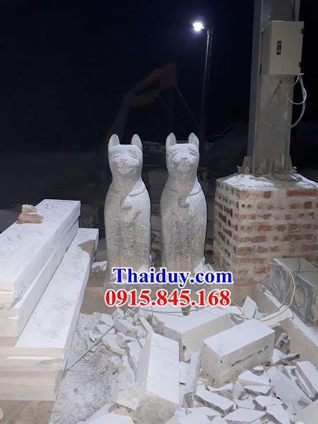 26 thiết kế chó đá mỹ nghệ canh cổng cao cấp đơn giản đẹp nhất hiện nay