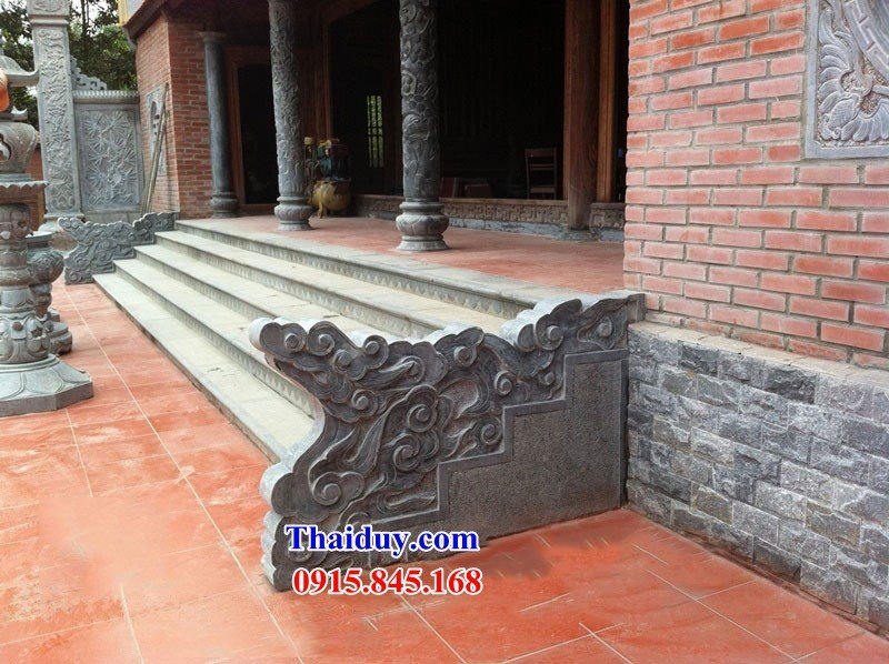 30 mẫu rồng bậc thềm bằng đá tự nhiên kích thước phong thủy tại Nam Định