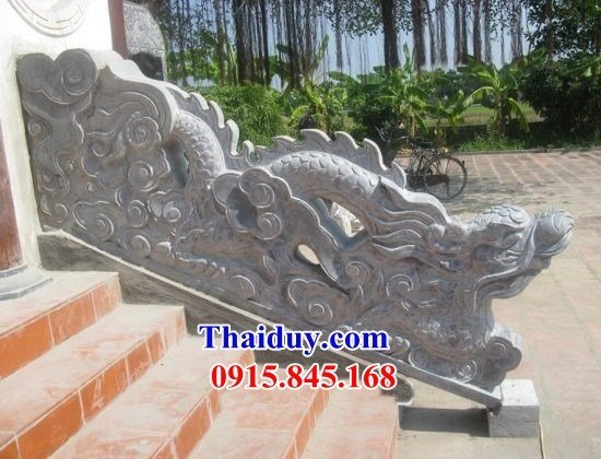 30 mẫu rồng bậc thềm bằng đá xanh tự nhiên cao cấp kích thước phong thủy tại Nam Định