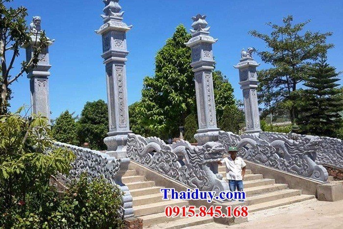 36 mẫu rồng bậc thềm bằng đá nguyên khối tự nhiên cao cấp tại Lâm Đồng