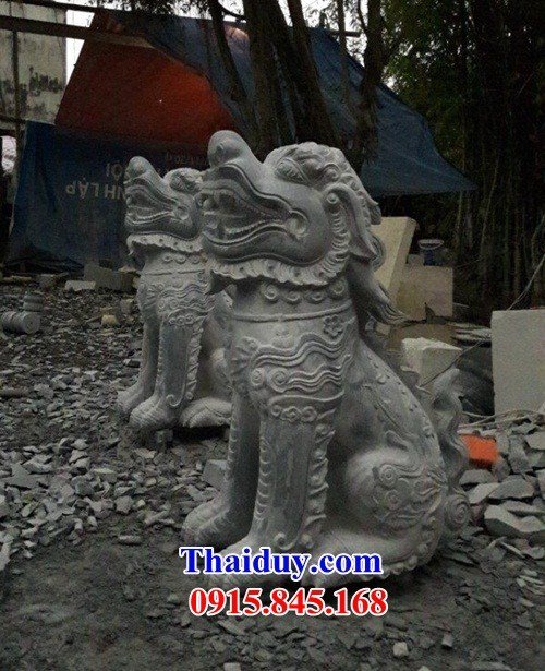37 mẫu nghê đền chùa bằng đá tự nhiên cao cấp chạm khắc đẹp tại Thái Nguyên