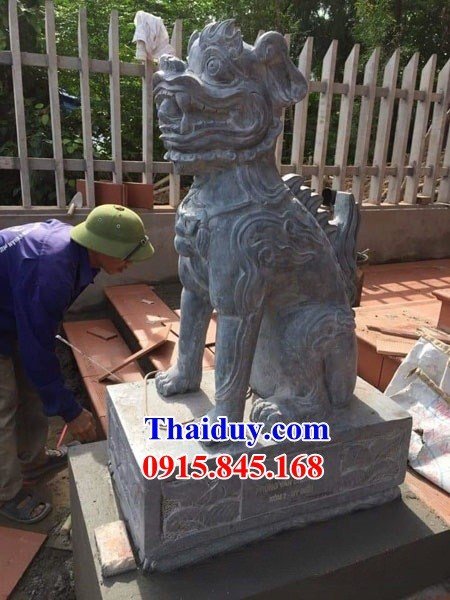 41 mẫu nghê đền chùa bằng đá đẹp kích thước chuẩn phong thuỷ tại Bình Phước