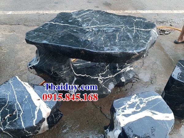 6 mẫu bộ bàn ghế bằng đá hoa cương bán chạy nhất tại Bắc Ninh