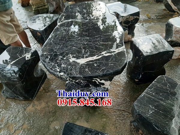6 mẫu bộ bàn ghế bằng đá hoa cương cao cấp bán chạy nhất tại Bắc Ninh