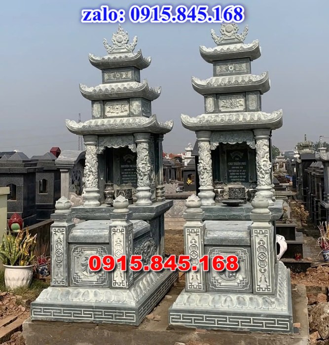 mộ ông bà bố mẹ gia đình dòng họ bằng đá, mộ song thân phu thê vợ chồng đá khối, mộ đôi tròn đơn giản không có mái đao che, mộ tam cấp tháp lục giác đá granite hoa cương, giá bán mộ đá để thờ tro cốt, hung hỏa địa táng, cuốn thư đá lăng mộ nghĩa trang gia đình, cổng tam quan tứ trụ nhà mồ, lan can tường rào đá chạm mỹ nghệ điêu khắc, thiết kế khuôn viên lăng mộ dòng họ gia tộc,