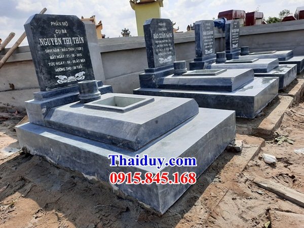 Bán báo giá mộ đơn giản không mái bằng đá cao cấp Ninh Bình vận chuyển toàn quốc