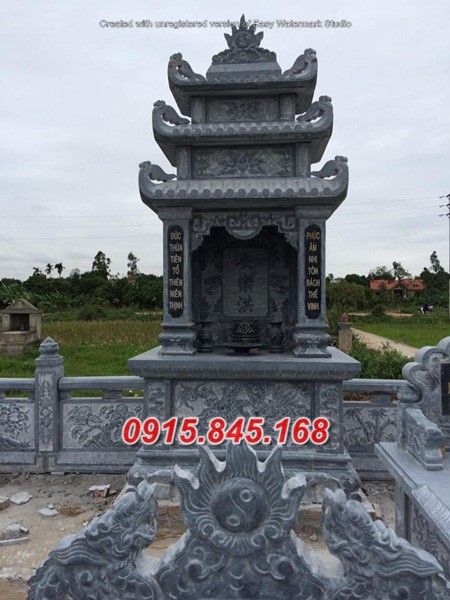 mộ hai mái đẹp