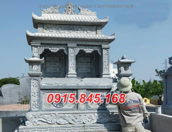 mộ hai mái đẹp
