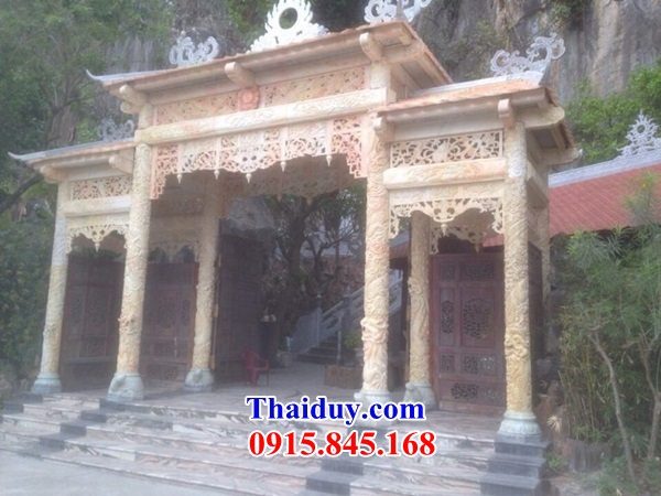 Cổng tam quan - cổng tứ trụ nhị quan bằng đá bán chạy nhất toàn quốc