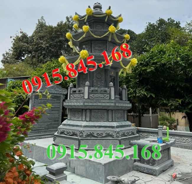 Vĩnh long mộ tháp đá - tháp để tro cốt 20252