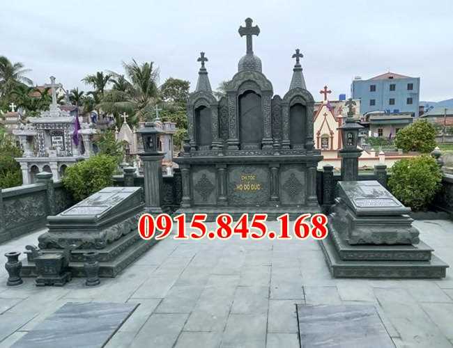 33 Mẫu mộ đá đôi công giáo đạo thiên chúa bán tại Hà Nội - Hải Phòng