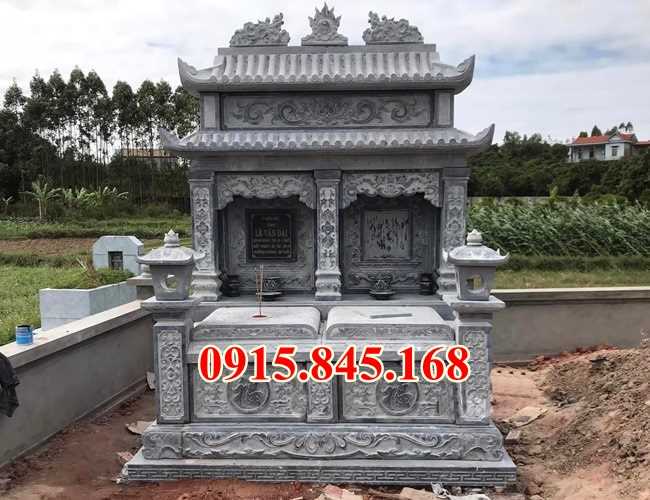 33 Mẫu mộ đá đôi song thân phu thê bán tại Hà Nội - Hải Phòng