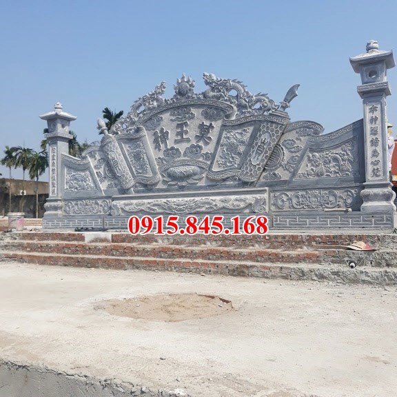 89 Bức bình phong đá cổng nhà thờ họ bán tại Hưng Yên - Hải Dương