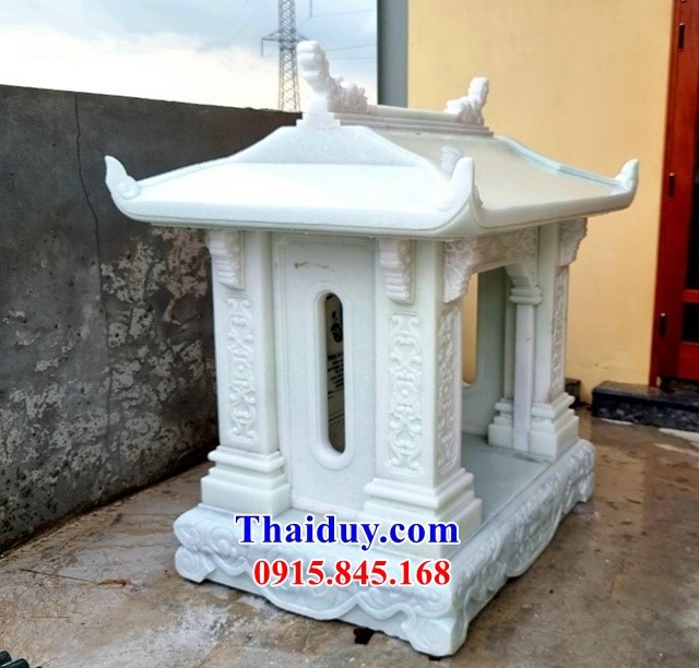 Ban bàn thờ ông thiên nhà linh cột thiên đài bằng đá thiết kế báo giá tại Cà Mau Tây Ninh