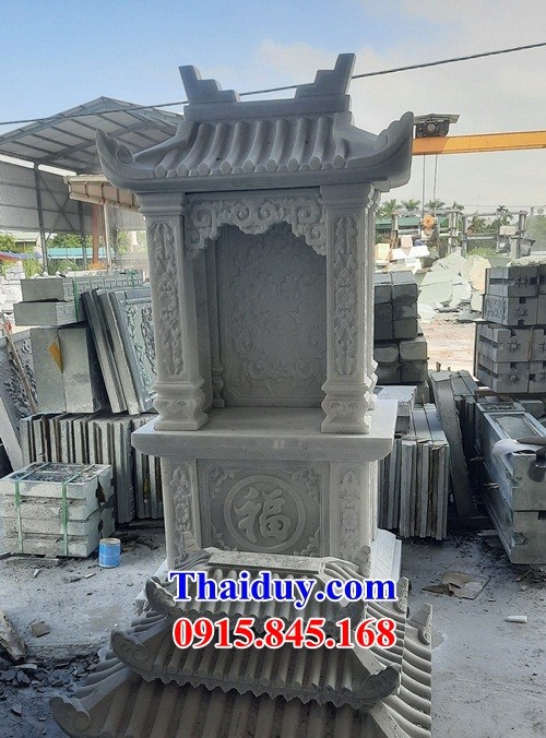 Ban bàn thờ ông thiên nhà linh cột thiên đài bằng đá thiết kế báo giá tại Thừa Thiên Huế Quảng Ngãi