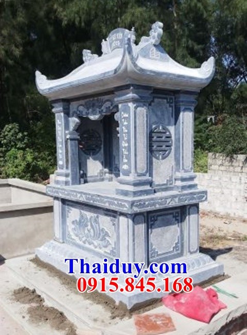 Mẫu bàn thờ thiên cây hương nghĩa trang khu lăng mộ đẹp bằng đá