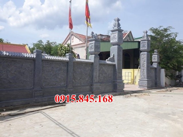 Mẫu cổng đá - Cổng nhà thờ gia tiên dòng họ bằng đá khối Đồng Nai TP Hồ Chí Minh