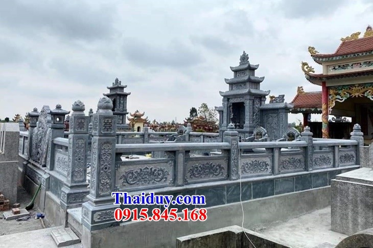 Mẫu lan can tường rào đá - Lăng nhà mồ đẹp nhất 2022 Quảng Nam Bình Phước
