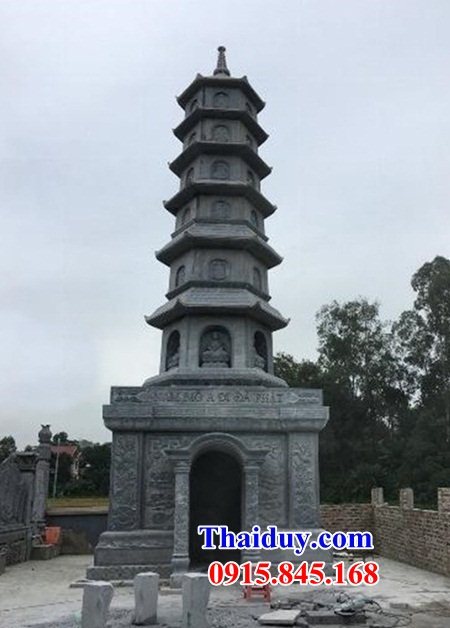 Mẫu mô tháp đá thanh hóa tự nhiên đẹp nhất - tháp mộ bằng đá cao cấp