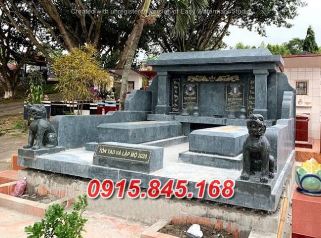 25+ Mẫu mộ để lưu hũ lọ bình tro hài cốt đá khối đẹp bán tiền giang