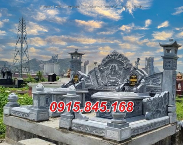 Đắk nông 60+ mộ đá đẹp bán lăng mộ tro cốt song thân phu thê vợ chồng