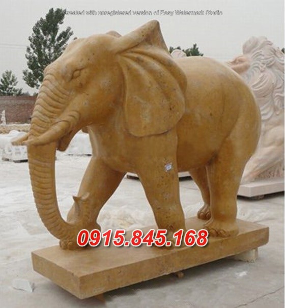 kiểu voi đá tượng voi phục thờ đình đền chùa miếu nhà thờ từ đường