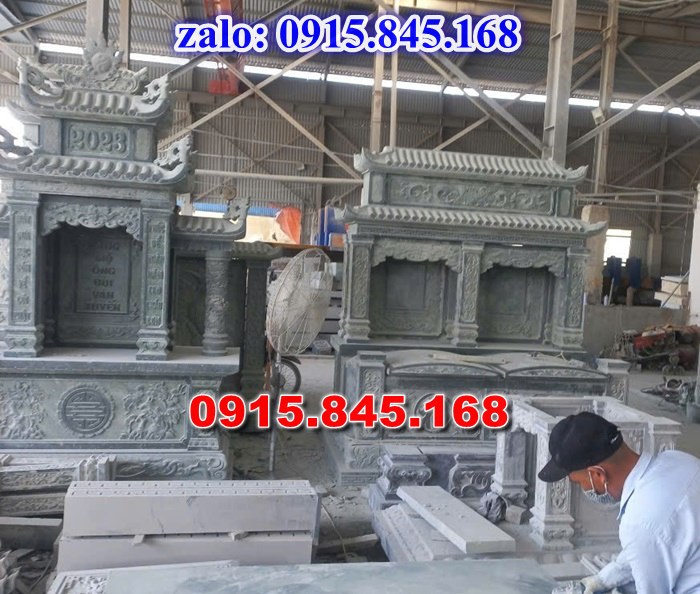 nhà mồ tiền chế, nhà mồ xây làm bằng đá, kích thước nhà mồ, kiểu dáng nhà mồ, nhà mồ có mái che, nhà mồ miền tây, lan can tường bao hàng rào nhà mồ, cuốn thư bức bình phong nhà mồ, nhà mồ để thờ hũ lọ tro cốt đá, nhà mồ ông bà bố mẹ gia đình ba má, mồ mả bằng đá.