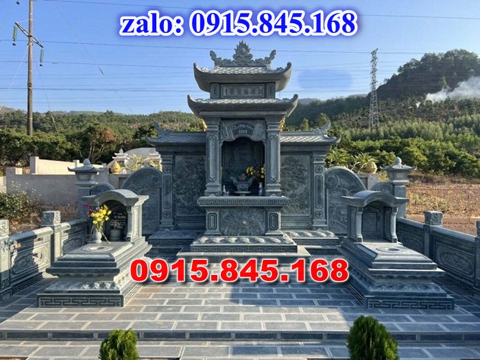 nhà mồ tiền chế, nhà mồ xây làm bằng đá, kích thước nhà mồ, kiểu dáng nhà mồ, nhà mồ có mái che, nhà mồ miền tây, lan can tường bao hàng rào nhà mồ, cuốn thư bức bình phong nhà mồ, nhà mồ để thờ hũ lọ tro cốt đá, nhà mồ ông bà bố mẹ gia đình ba má, mồ mả bằng đá.