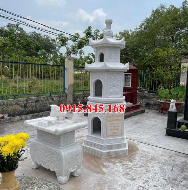 Tháp đá đựng tro hài cốt bán phú yên 20252